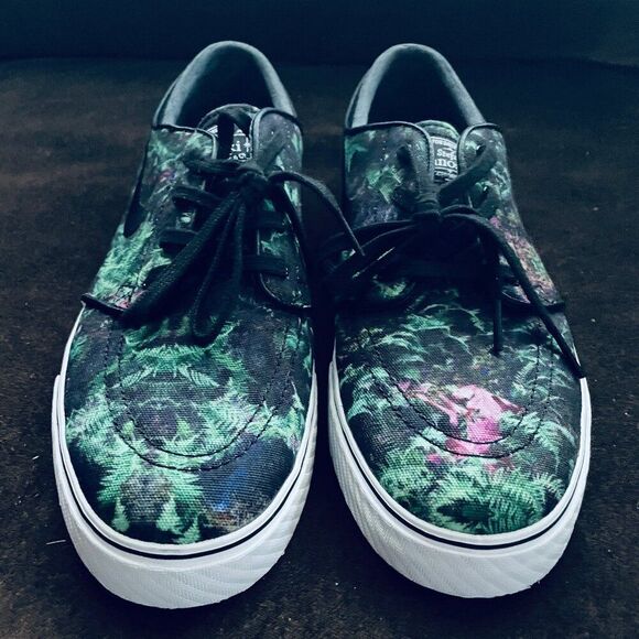 NIKE SB Stefan Janoski CNVS PRM Premium Palm Leaves 705190-301 - Size 10 US - Picture 5 of 16